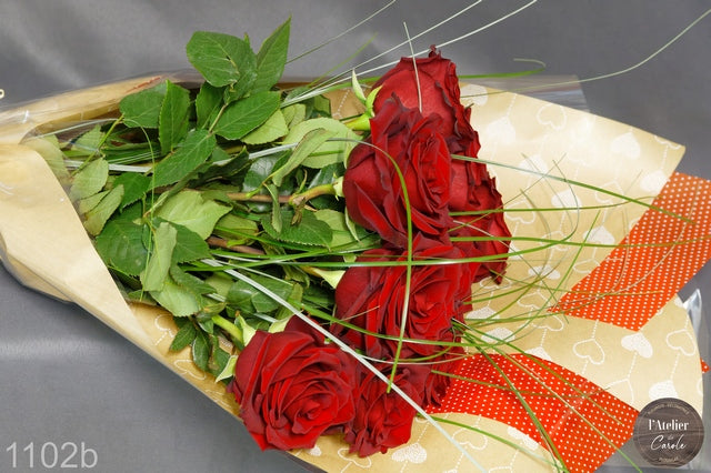 Bouquet de 9 roses 1102